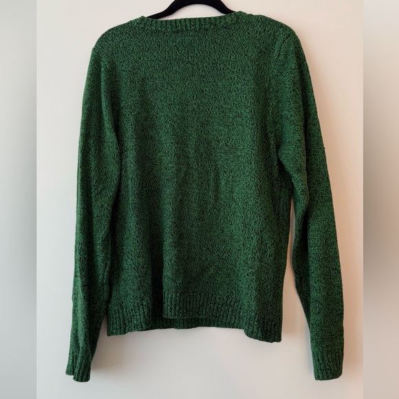 Women's Mini Santa Metallic Graphic Sweater - Picture 5 of 5